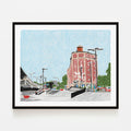 ENTREPÔT VAN HORNE, Poster 8" X 10" — by jeraume