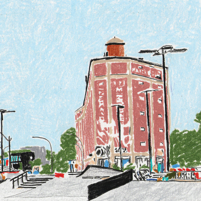 ENTREPÔT VAN HORNE, Poster 8" X 10" — by jeraume