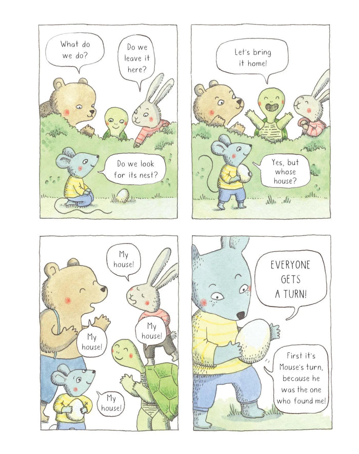 EVERYONE GETS A TURN — By Marianne Dubuc
