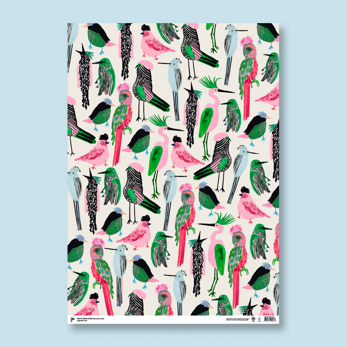 EXOTIC BIRDS – Wrapping Paper