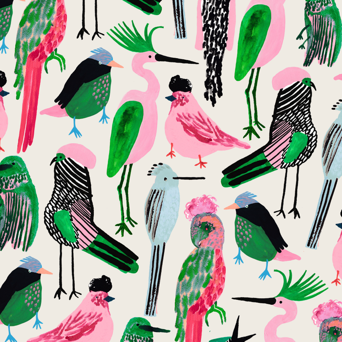 EXOTIC BIRDS – Wrapping Paper