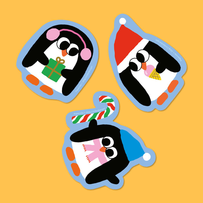 “FAMILY OF PENGUINS” STICKER BUNDLE