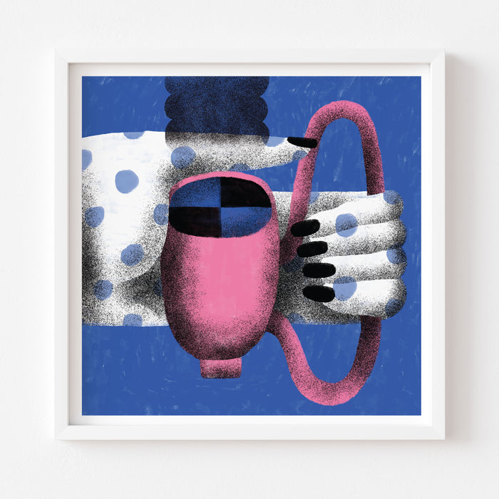 FAVOURITE MUG, 20" X 20" — by Anastacia Sholik