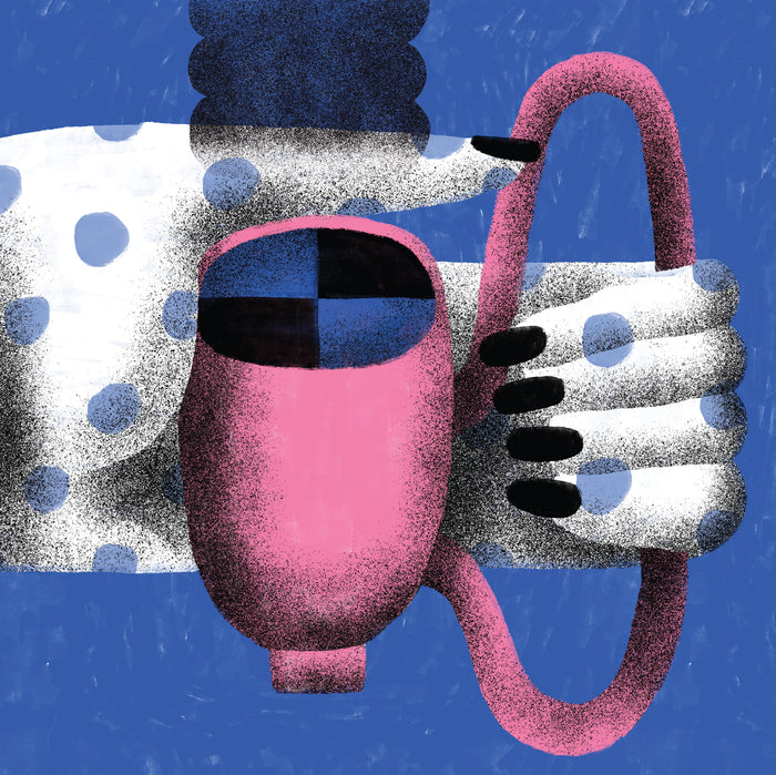 FAVOURITE MUG, 20" X 20" — by Anastacia Sholik