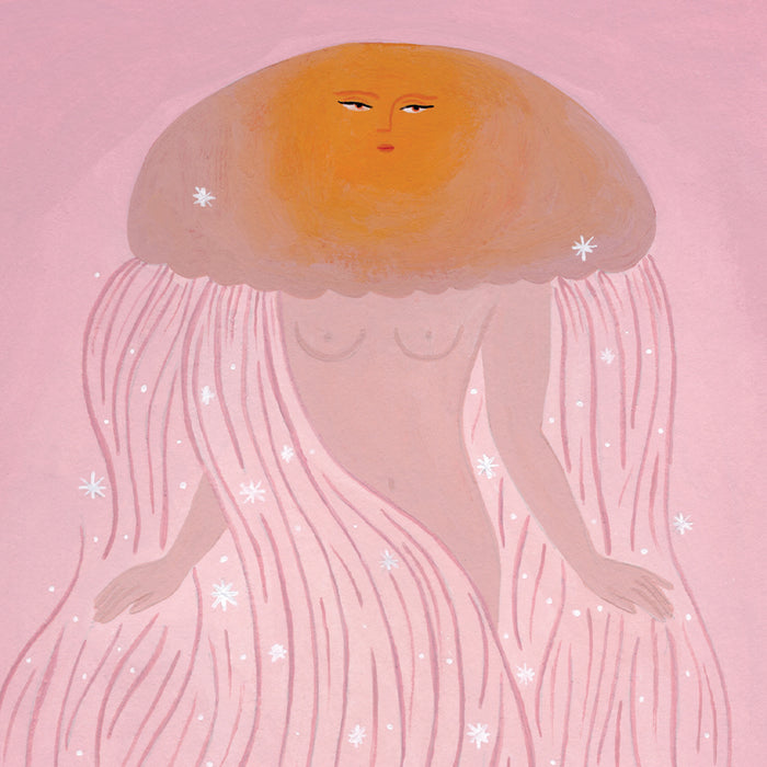 FEMME MÉDUSE, 11" X 14" — by Isabelle Feliu