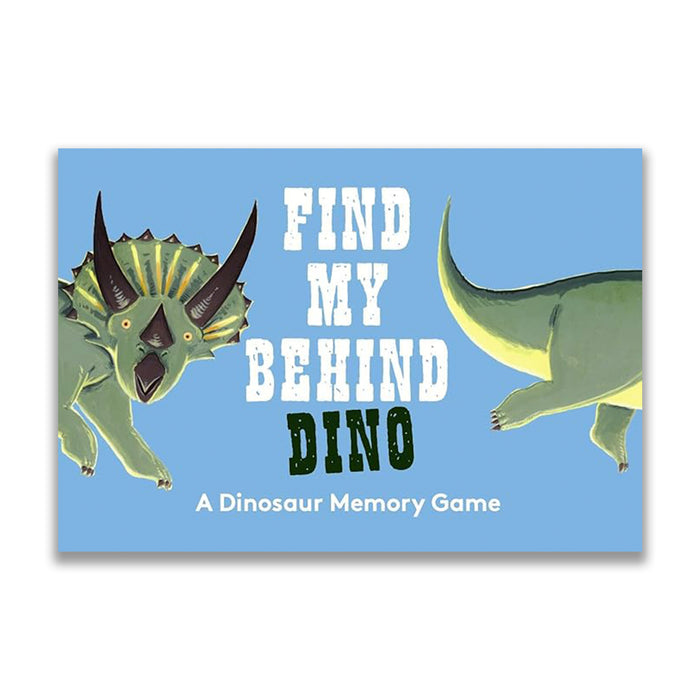 FIND MY BEHIND DINO MEMORY GAME — by Laurence King Publishing