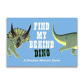 FIND MY BEHIND DINO MEMORY GAME — by Laurence King Publishing