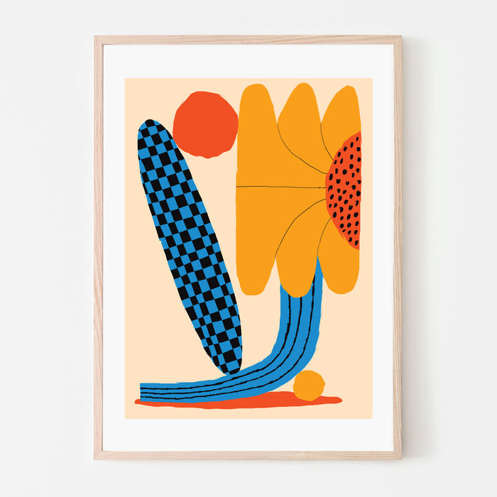 FLO FIRE, 18" X 24" — by Anastacia Sholik