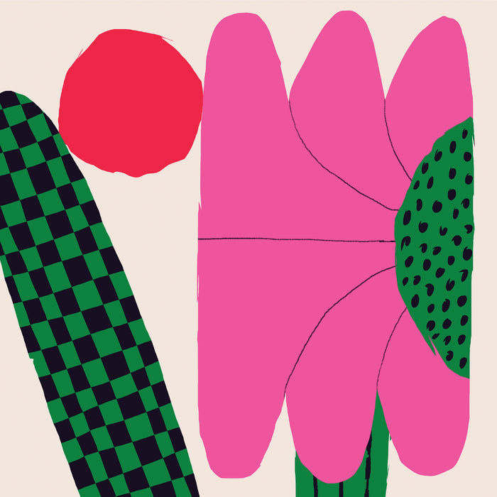 FLO FUCHSIA, 18" X 24" — by Anastacia Sholik