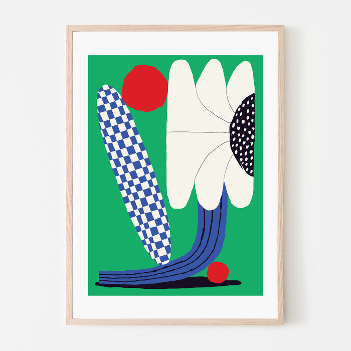 FLO JADE, 18" X 24" — by Anastacia Sholik
