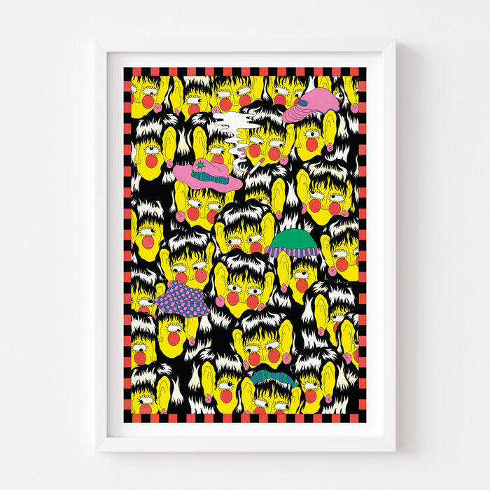 FOULE - 29,7 x 42 cm (A3) — by Justine Jossart