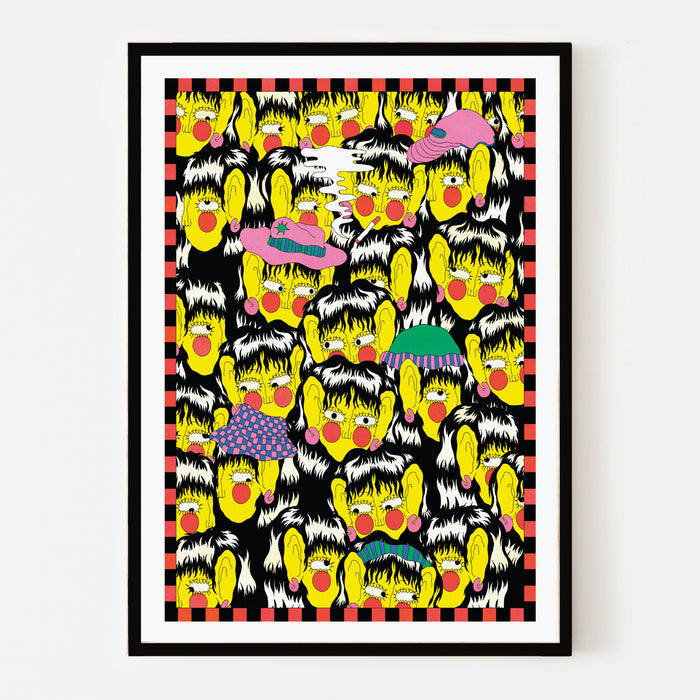 FOULE - 29,7 x 42 cm (A3) — by Justine Jossart