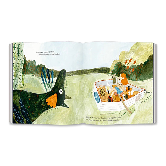 FRANKLIN AND LUNA AND THE BOOK OF FAIRY TALES — by Jen Campbell and Katie Harnett