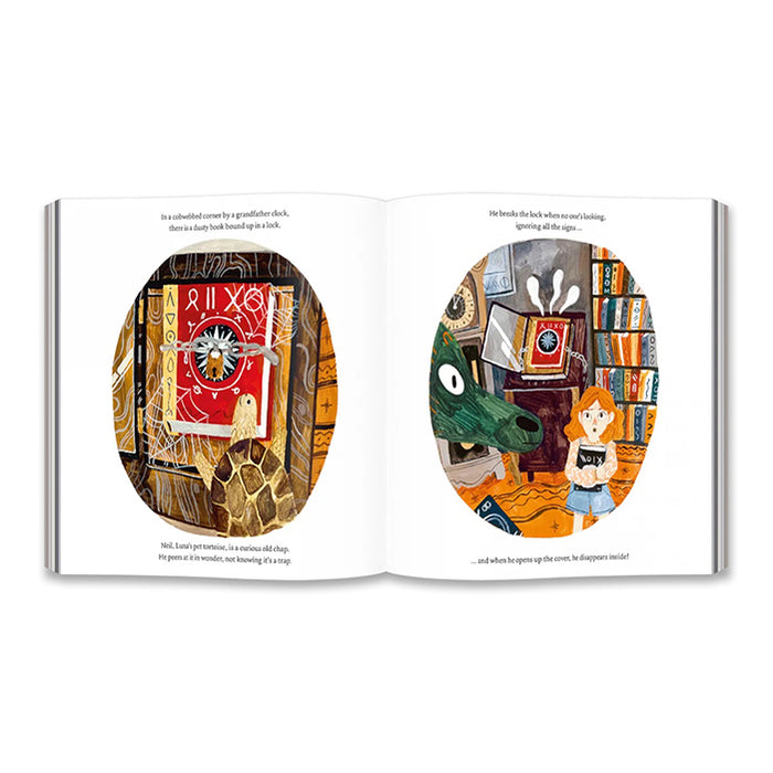 FRANKLIN AND LUNA AND THE BOOK OF FAIRY TALES — by Jen Campbell and Katie Harnett