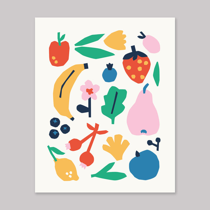 FRUITS, 8" X 10" — by Myriam Van Neste