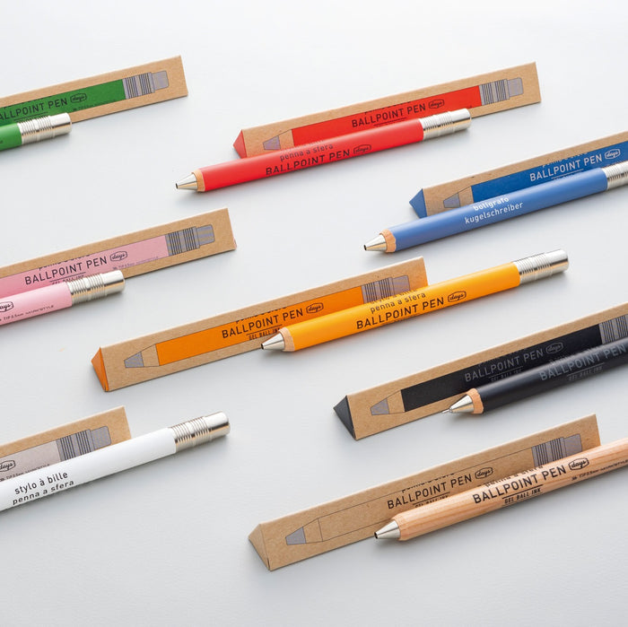 GEL BALLPOINT WOOD PEN (multiple colours) - by MARK’S