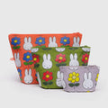 GO POUCH SET (Miffy) — by Baggu