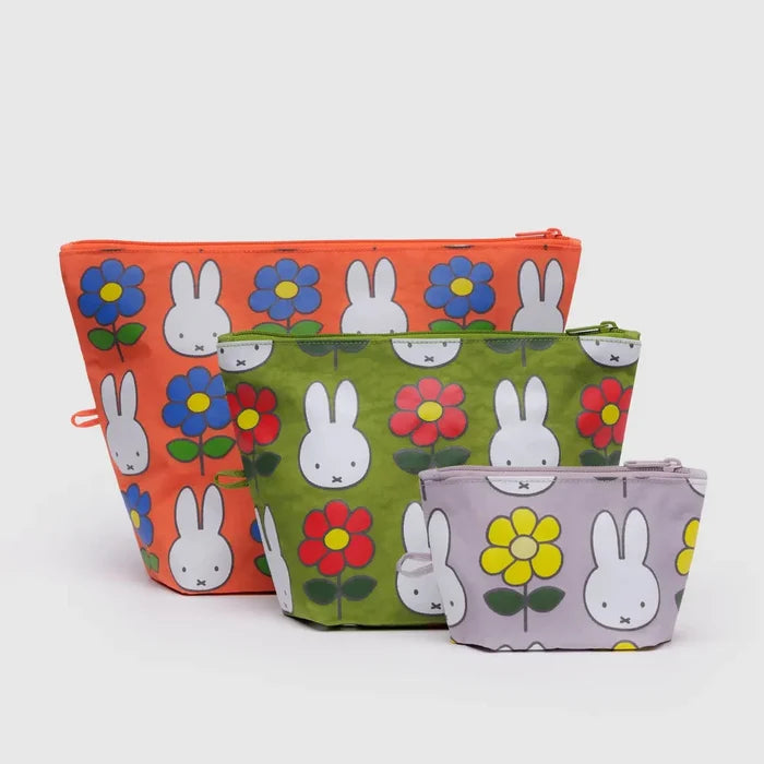 GO POUCH SET (Miffy) — by Baggu