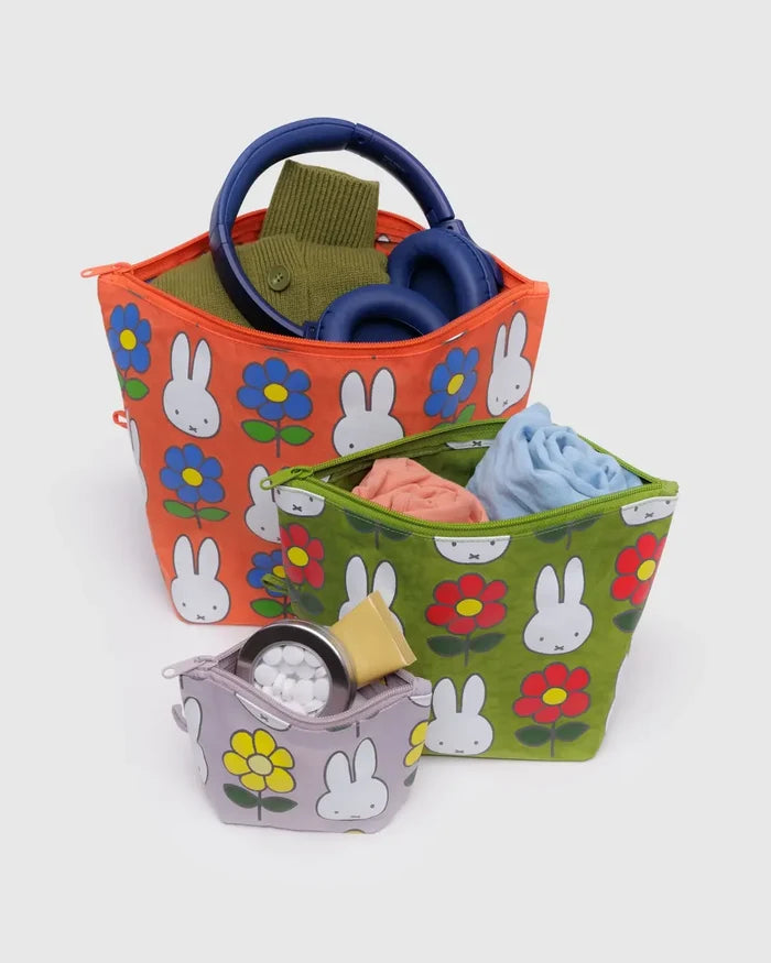 GO POUCH SET (Miffy) — by Baggu