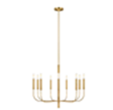 Gold 10-Light Pendant Dining Lamp | Luxury Ceiling Light for Dining Room – DL6129/10