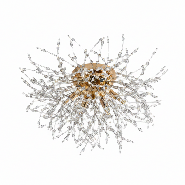 Gold Ceiling Light 5635/600 – Extra-Large 600mm Warm Gold Statement Ceiling Fixture for Living Rooms & Open-Plan Spaces | Luxury Gold Ceiling Light