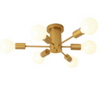 Gold Dining Lamp 5997 – Warm Metallic Gold Dining Pendant for Dining Rooms | Timeless Elegant Gold Dining Table Light