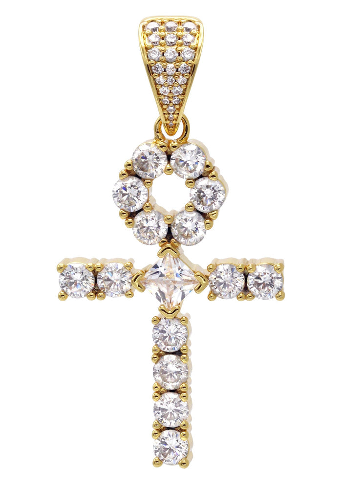 Gold Plated Ankh Pendant | 10 Grams
