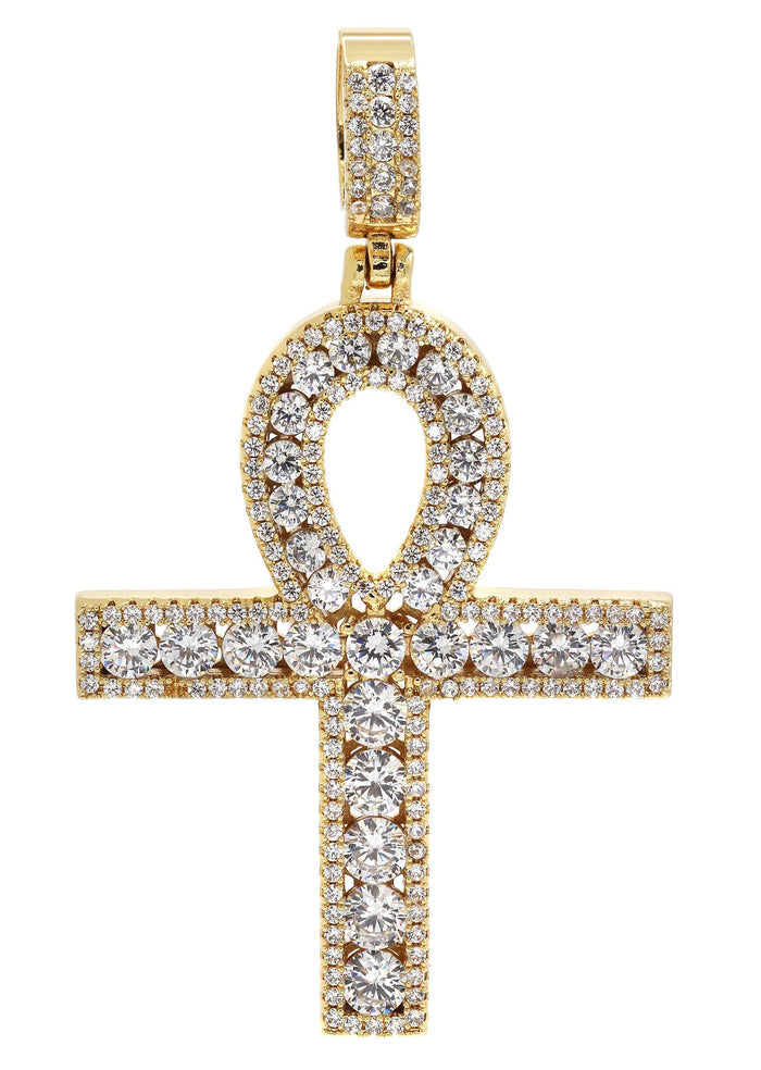 Gold Plated Ankh Pendant | 11.7 Grams