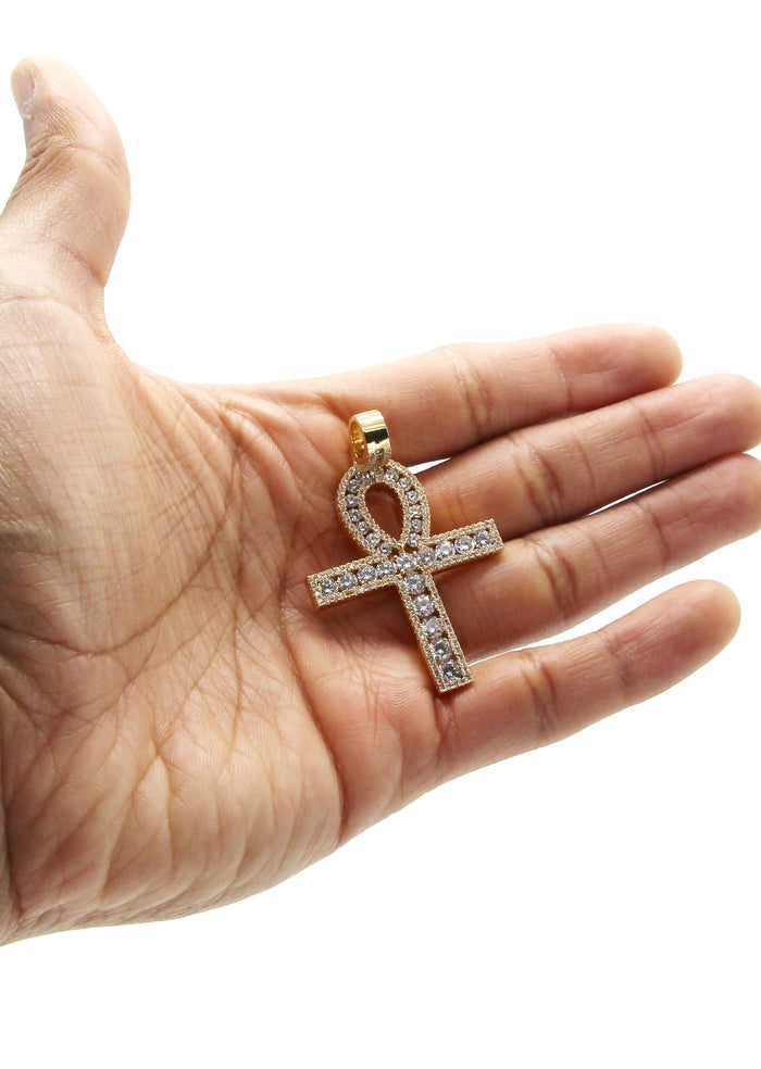 Gold Plated Ankh Pendant | 11.7 Grams