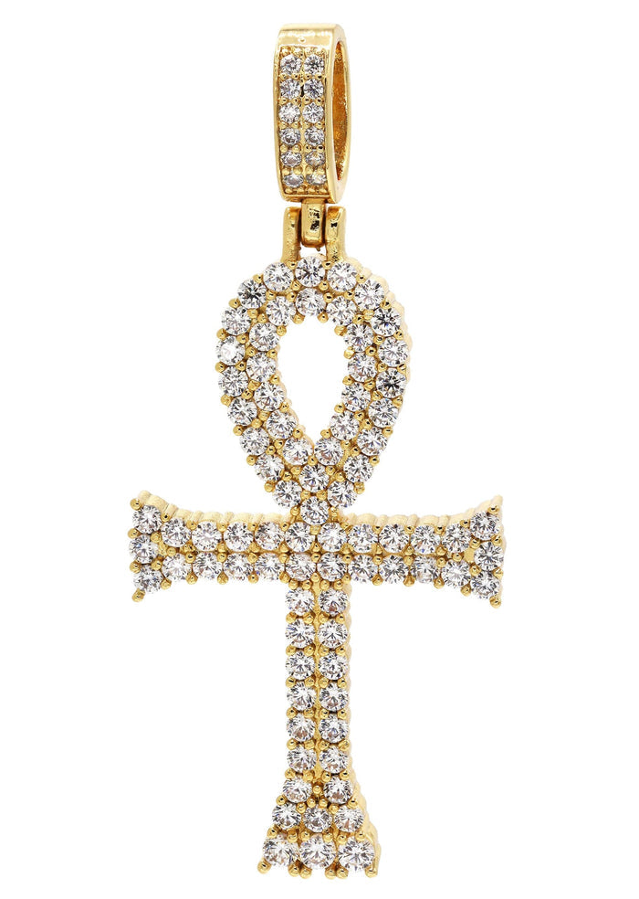 Gold Plated Ankh Pendant | 7.1 Grams
