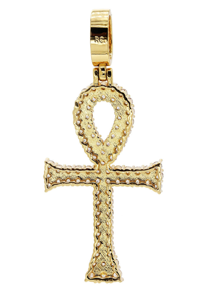 Gold Plated Ankh Pendant | 7.1 Grams