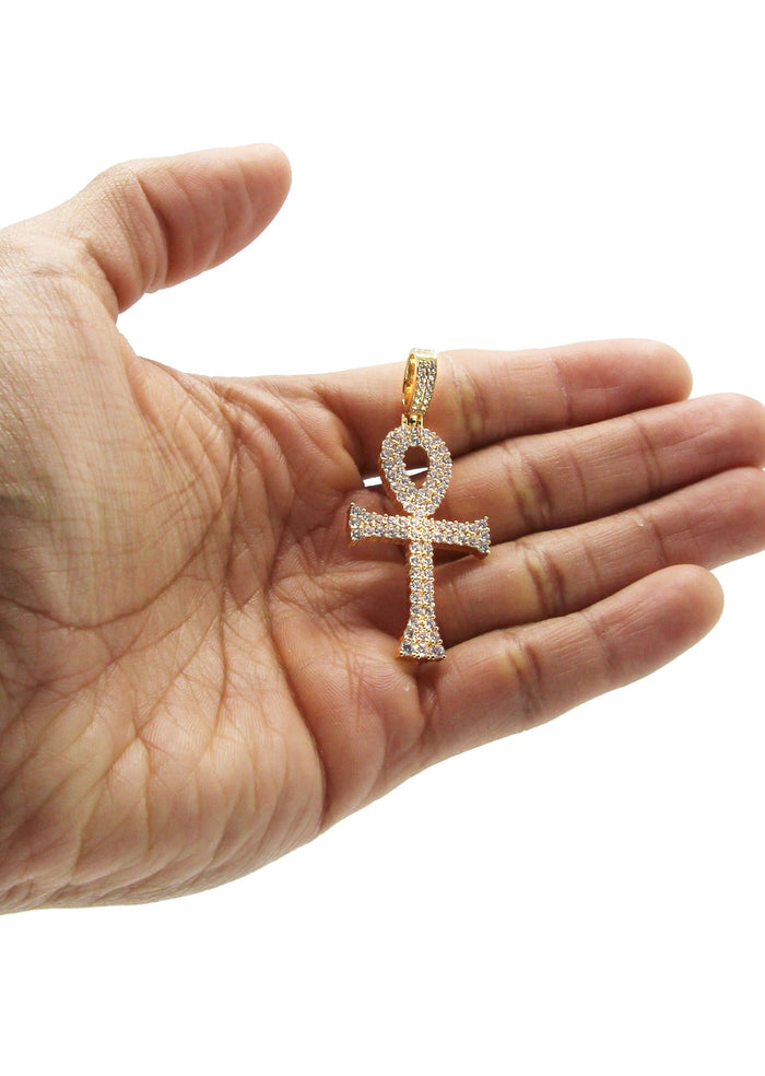Gold Plated Ankh Pendant | 7.1 Grams