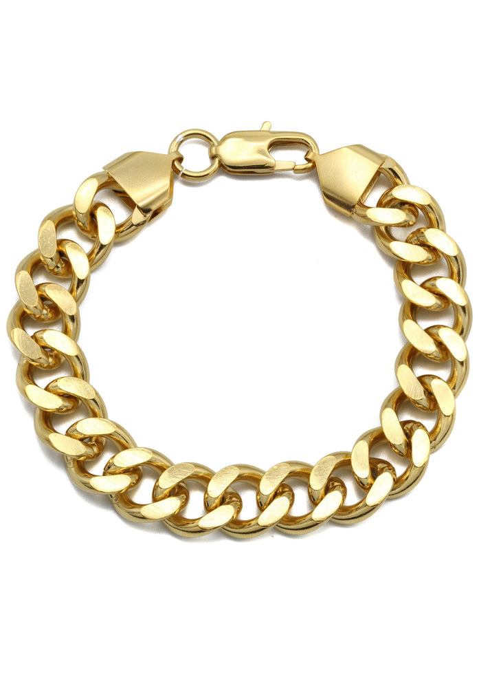 Gold Plated Curb Bracelet