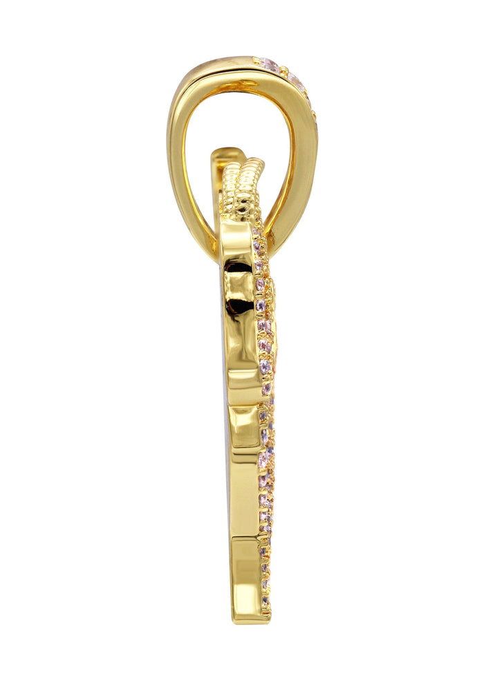 Gold Plated Goat Pendant | 14.5 Grams