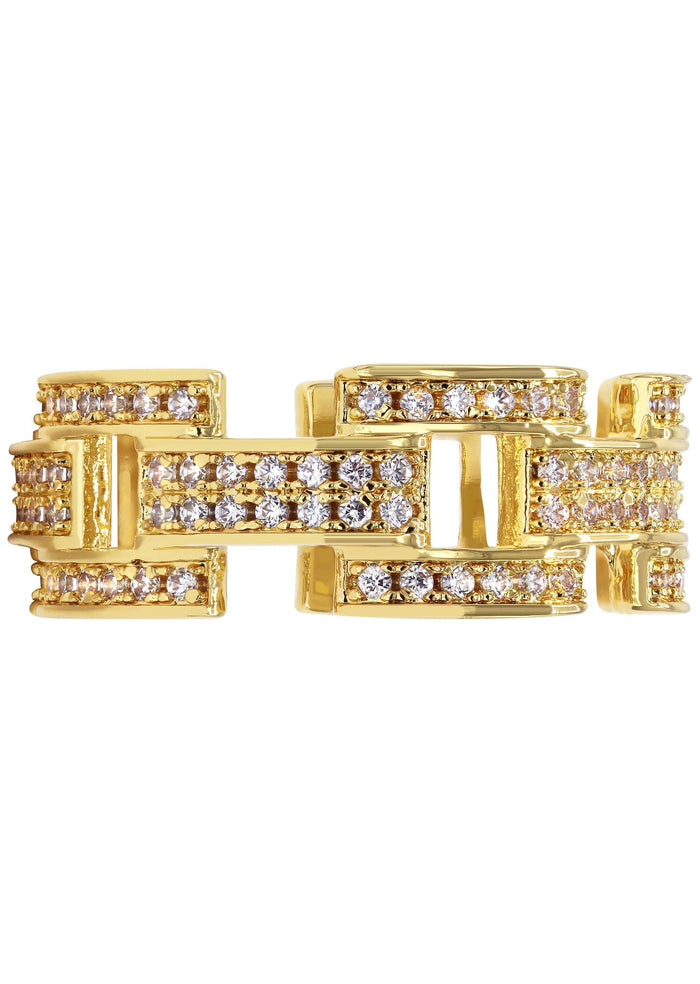 Gold Plated Hermes Ring | 7 Grams