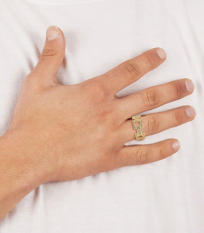 Gold Plated Hermes Ring | 7 Grams