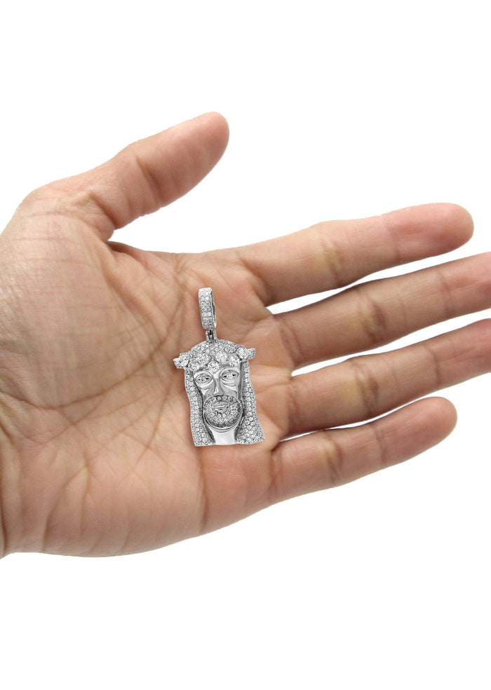 Gold Plated Jesus Head Pendant | 26.7 Grams