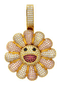 Gold Plated Murakami Spinner Pendant | 30.8 Grams