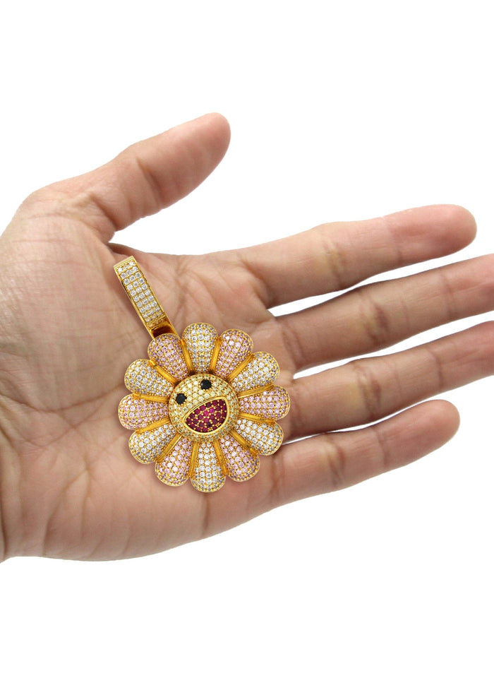 Gold Plated Murakami Spinner Pendant | 30.8 Grams