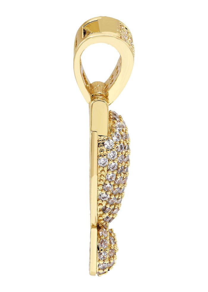 Gold Plated ! symbol Pendant | 5.1 Grams