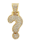 Gold Plated ? symbol Pendant | 5.9 Grams