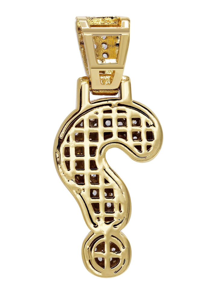 Gold Plated ? symbol Pendant | 5.9 Grams