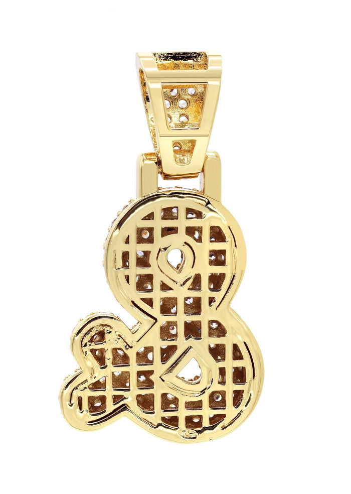 Gold Plated & symbol Pendant | 7.8 Grams