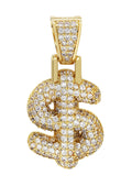 Gold Plated $ symbol Pendant | 8.2 Grams