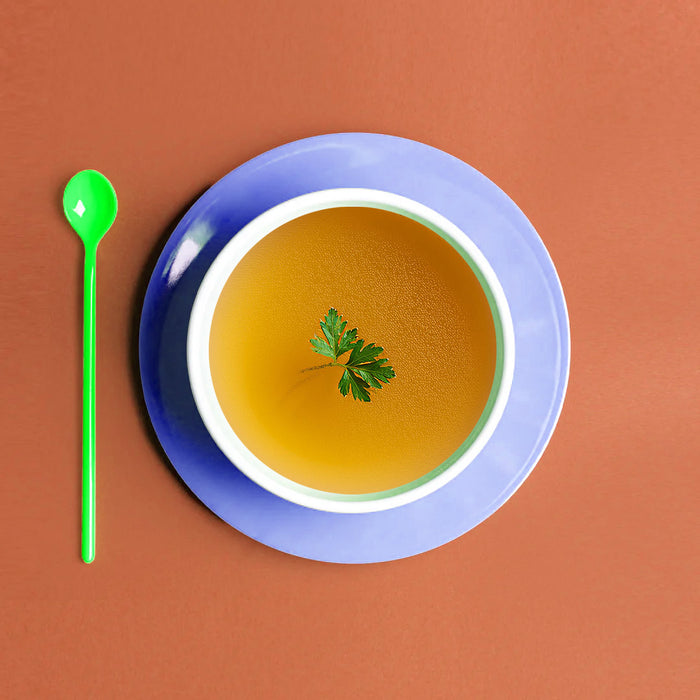 Golden Chicken Bone Broth ingredients — organic pasture-raised chicken bones and aromatics