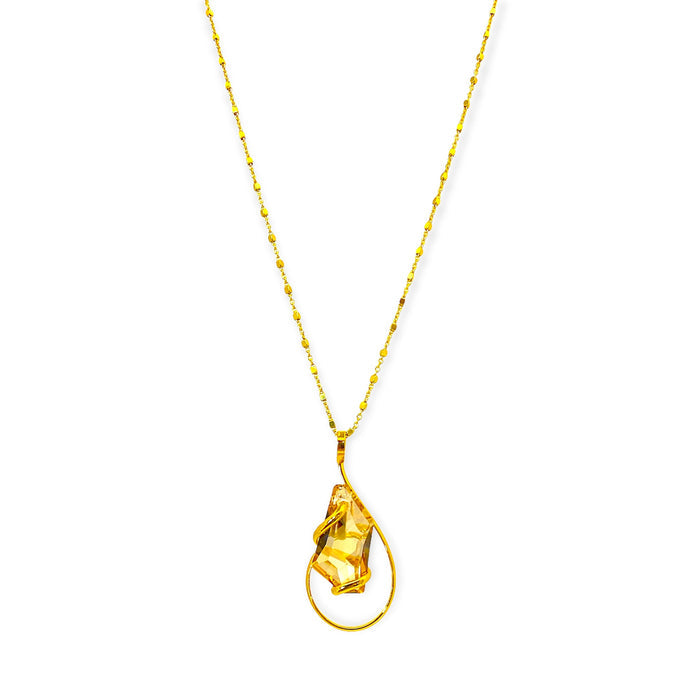 GOLDEN-SHADOW SMALL NECKLACE