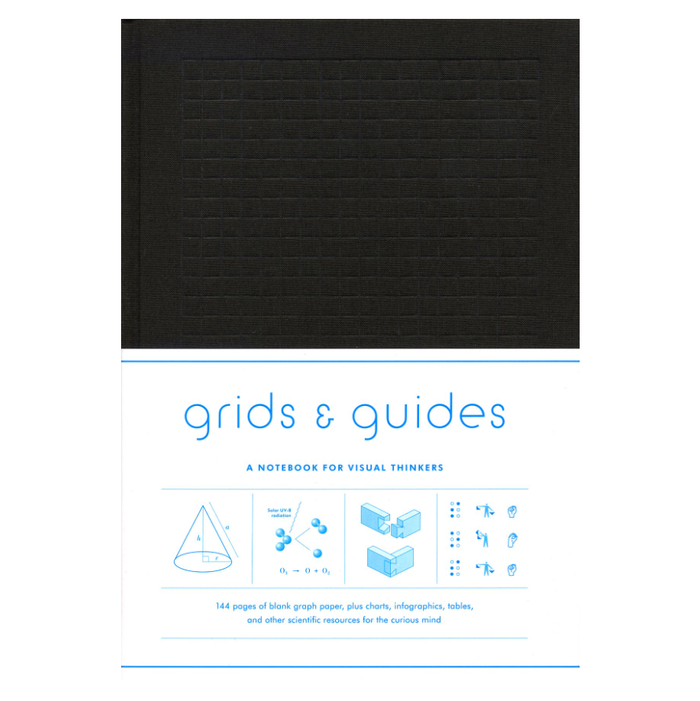GRIDS & GUIDES NOTEBOOK (various colours) — by Princeton Architectural Press