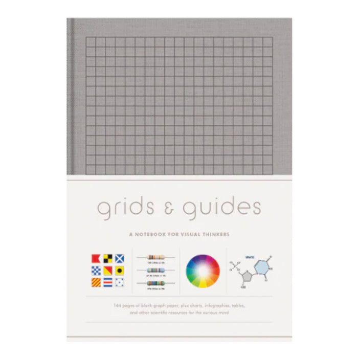 GRIDS & GUIDES NOTEBOOK (various colours) — by Princeton Architectural Press