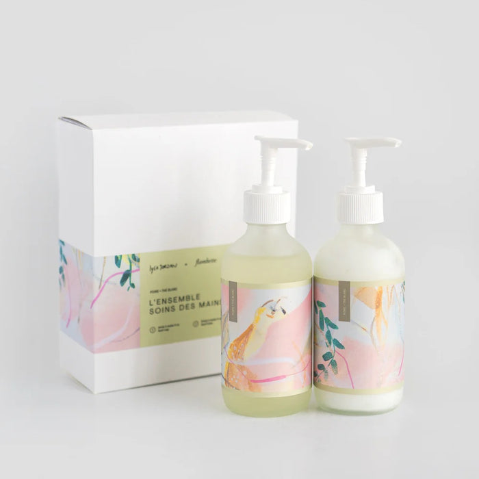 HAND CARE SET, Pear + White tea — by Lysa Jordan x Flambette