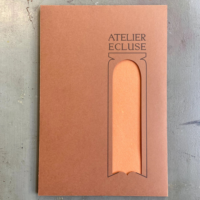 HANDMADE PAPER 6x9", SET OF 12 (multiple colours) — by Atelier Ecluse
